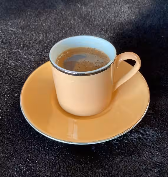 taze çekilmiş türk kahvesi